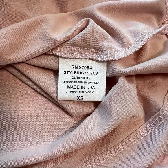 Karisa Ruched Button Top 🌺 NWT 🌺 size XS - Picture 6 of 7